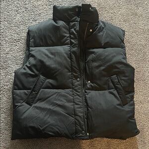 TALULAH Black Puffer Jacket